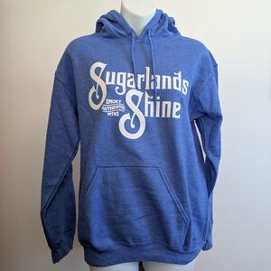 Gildan Blue Sugarlands Shine Hoodie Unisex Sz Small